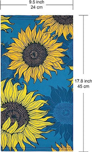 Cooling Neck Scarf Headband & Face Mask - Sunflower